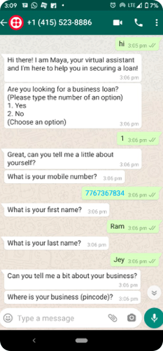 Whatsapp Screenshot