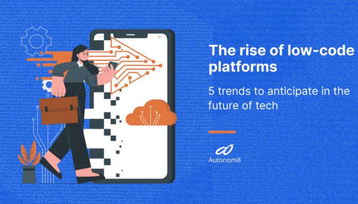 The rise of low-code platforms with trends and stats